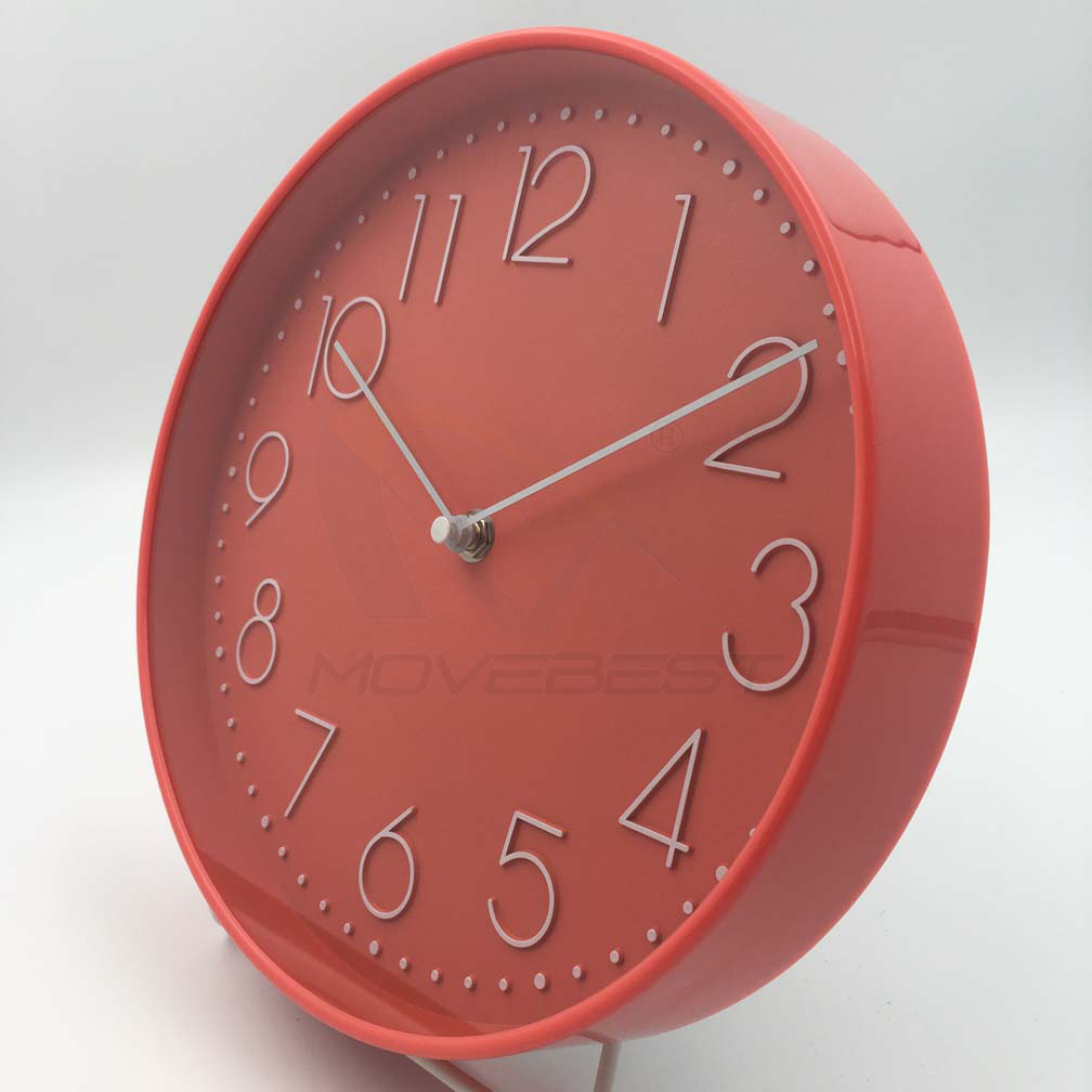  Plastic Wall Clock with 3D No.s-9219	(图2)