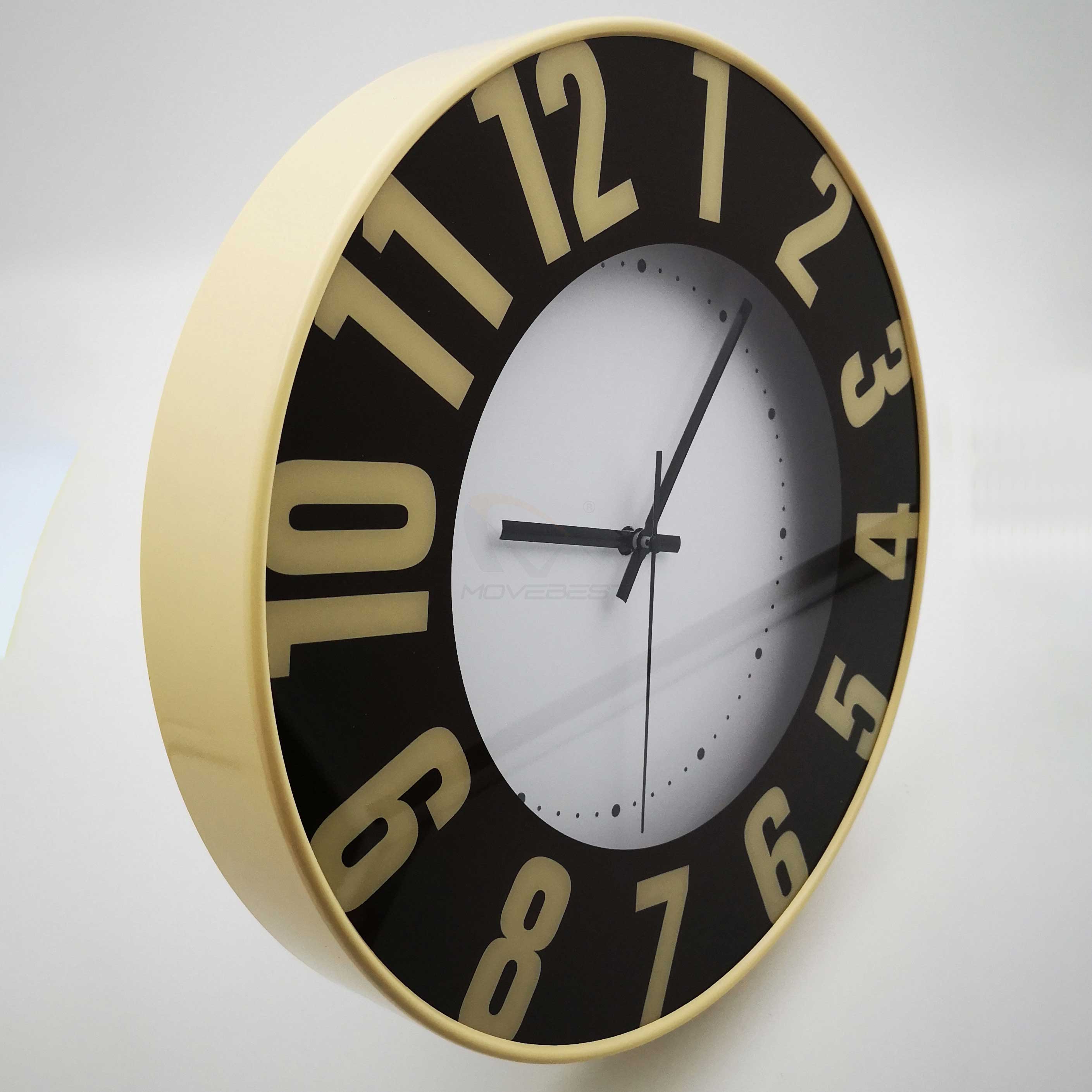 Wooden Finishing Wall Clock-G2001	(图2)