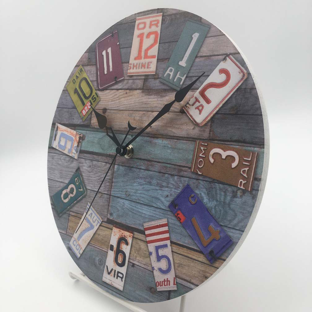 MDF Wall Clock	(图2)
