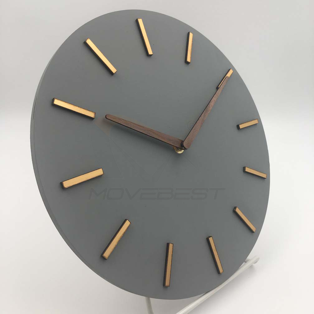 MDF Wall Clock with 3D No.s	(图3)